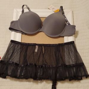 Secret-treasures Women's Grey Bra
